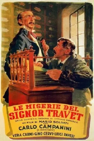 Le miserie del signor Travet постер
