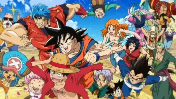 Задник до фильму"ドリコ×ONE PIECE×ドラゴンボールZ 超コラボスペシャル!!" #1048475