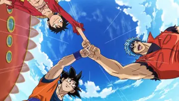 Задник до фильму"ドリコ×ONE PIECE×ドラゴンボールZ 超コラボスペシャル!!" #1048477