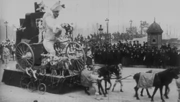 Задник до фільму "Paris, cortège du bœuf gras (char du prince du carnaval)" #974328