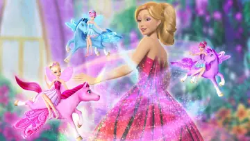 Задник до фильму"Barbie Mariposa & the Fairy Princess" #327318