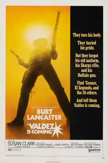 Постер до фильму"Valdez Is Coming" #147830