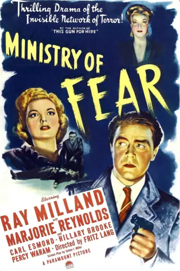 Постер до фільму "Ministry of Fear" #1845607