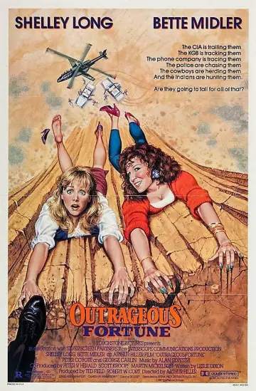 Постер до фильму"Outrageous Fortune" #1131325