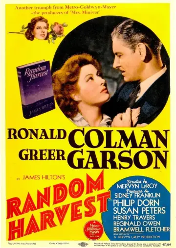 Постер до фильму"Random Harvest" #1127143