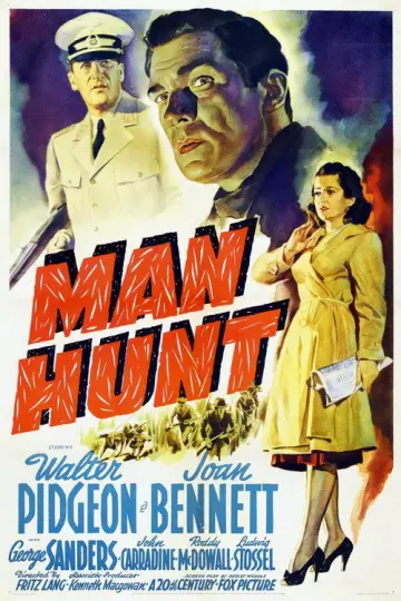 Постер до фильму"Man Hunt" #1111611