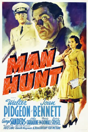 Постер до фильму"Man Hunt" #1111615