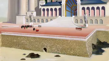 Задник до фільму "Le Roi et l