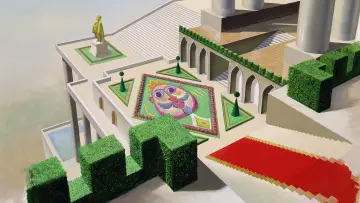 Задник до фільму "Le Roi et l