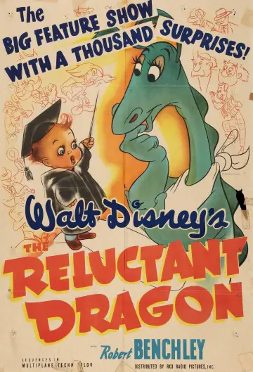 Постер до фильму"The Reluctant Dragon" #1021924