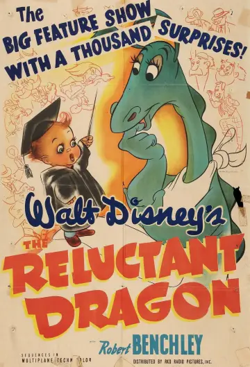 Постер до фильму"The Reluctant Dragon" #1021930