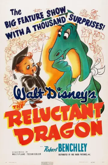 Постер до фильму"The Reluctant Dragon" #1021931