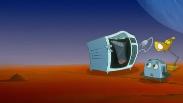 Задник до фильму"The Brave Little Toaster Goes to Mars" #405029