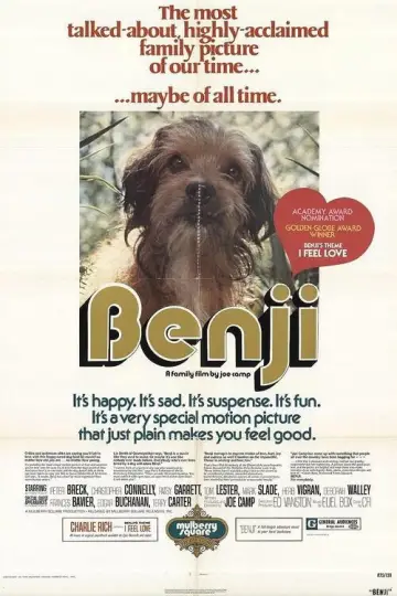 Постер до фильму"Benji" #1117415