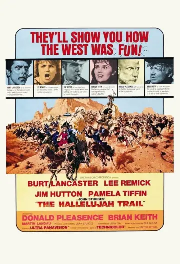 Постер до фильму"The Hallelujah Trail" #1063459