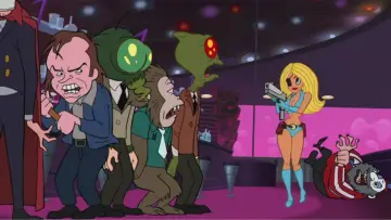 Задник до фильму"The Haunted World of El Superbeasto" #455546