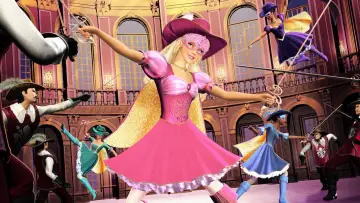 Задник до фильму"Barbie and the Three Musketeers" #230308