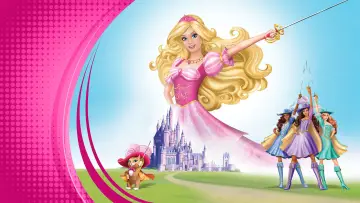 Задник до фильму"Barbie and the Three Musketeers" #230312