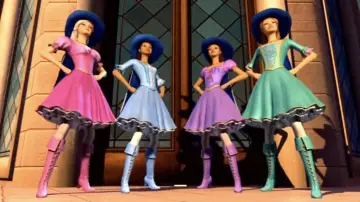 Задник до фильму"Barbie and the Three Musketeers" #887639