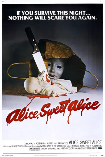 Постер до фильму"Alice, Sweet Alice" #147399