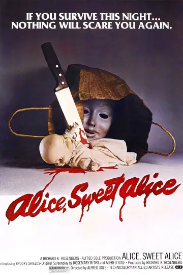 Постер до фильму"Alice, Sweet Alice" #147401