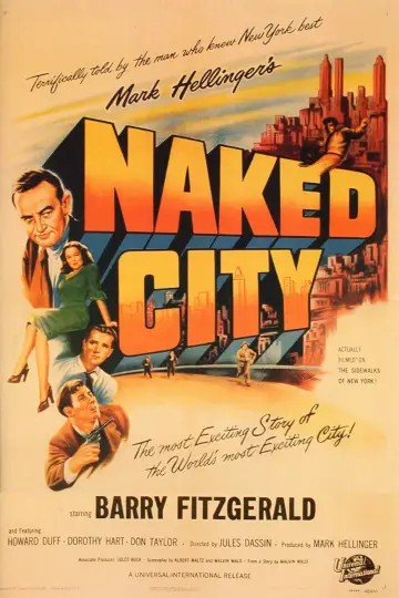 Постер до фильму"The Naked City" #1062437