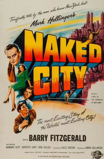 Постер до фильму"The Naked City" #1062450