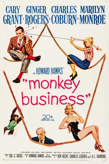 Постер до фильму"Monkey Business" #926929