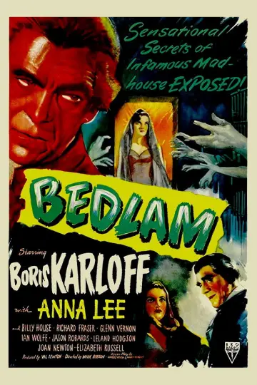 Постер до фильму"Bedlam" #640573