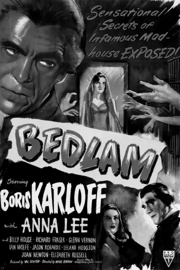 Постер до фильму"Bedlam" #640580