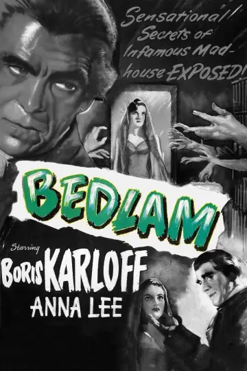 Постер до фильму"Bedlam" #640581