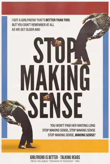 Постер до фільму "Stop Making Sense" #1199749