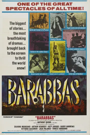Постер до фильму"Barabbas" #134330