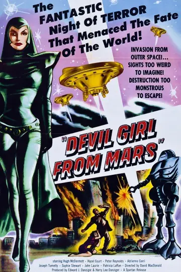 Постер до фільму "Devil Girl from Mars" #1147009