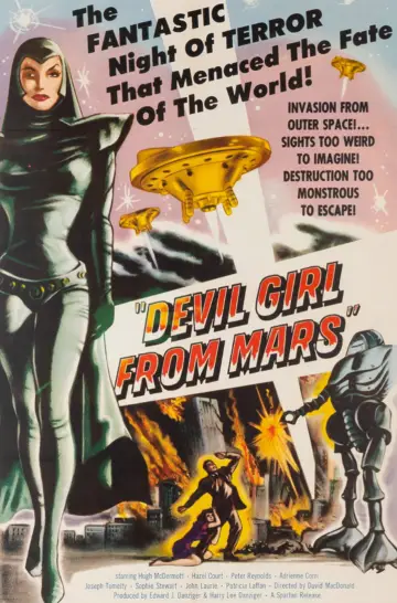 Постер до фільму "Devil Girl from Mars" #1147016