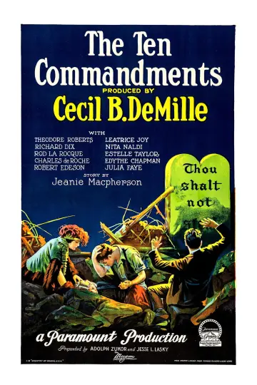 Постер до фильму"The Ten Commandments" #1052497