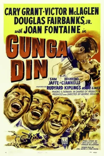 Постер до фильму"Gunga Din" #1103698