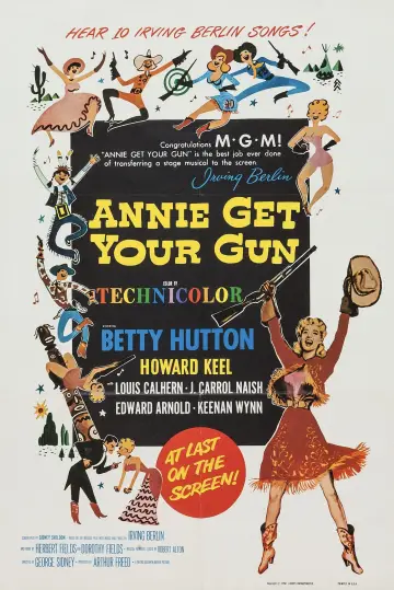 Постер до фільму "Annie Get Your Gun" #1856237