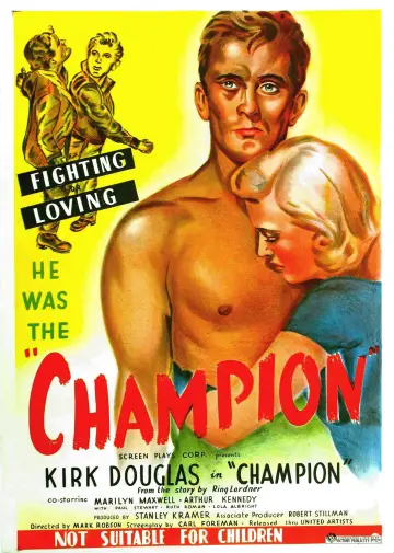 Постер до фильму"Champion" #1129957