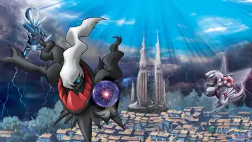 Задник до фильму"劇場版ポケットモンスター ダイヤモンド&パール ディアルガVSパルキアVSダークライ" #385332