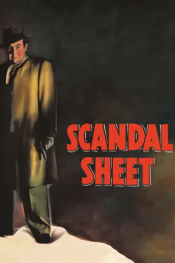 Постер до фильму"Scandal Sheet" #1137806
