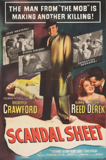 Постер до фильму"Scandal Sheet" #1137813