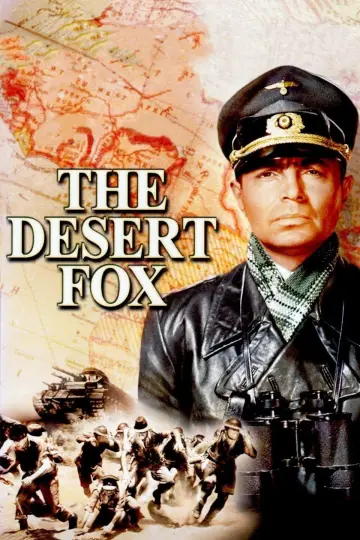 Постер до фильму"The Desert Fox: The Story of Rommel" #1083212
