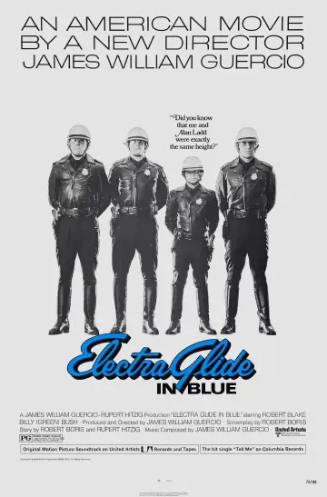 Постер до фільму "Electra Glide in Blue" #1072886