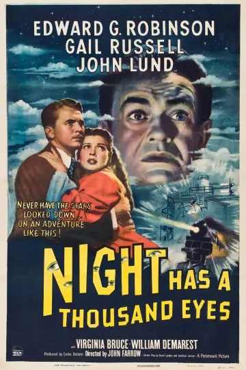 Постер до фільму "Night Has a Thousand Eyes" #1874336