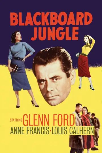Постер до фильму"Blackboard Jungle" #1080987
