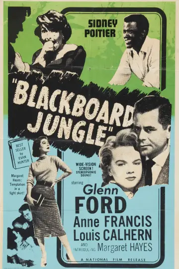 Постер до фильму"Blackboard Jungle" #1080990