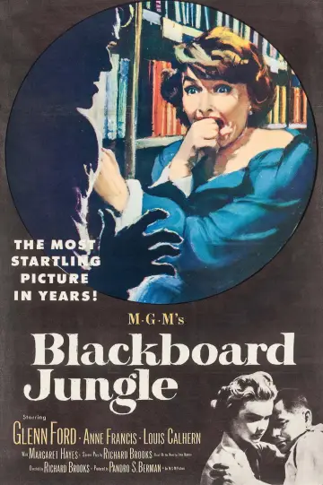Постер до фільму "Blackboard Jungle" #1650720