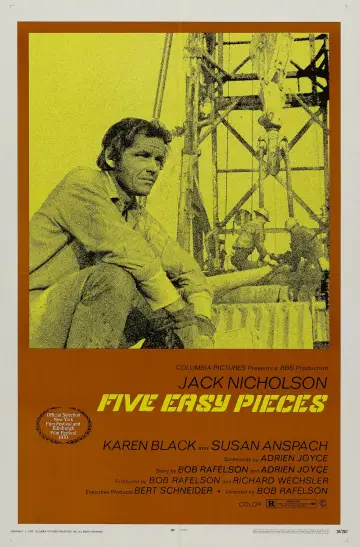 Постер до фильму"Five Easy Pieces" #236533