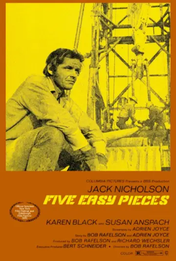 Постер до фильму"Five Easy Pieces" #990834